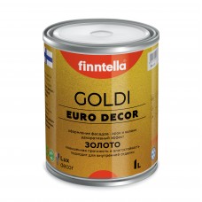 Краска декоративная GOLDI (золото) для наружных и внутренних работ